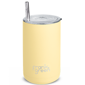 frank green Iced Coffee Cup - Buttermilk