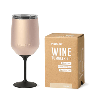 Huski Stemware Wine Tumbler 2.0 - Champagne